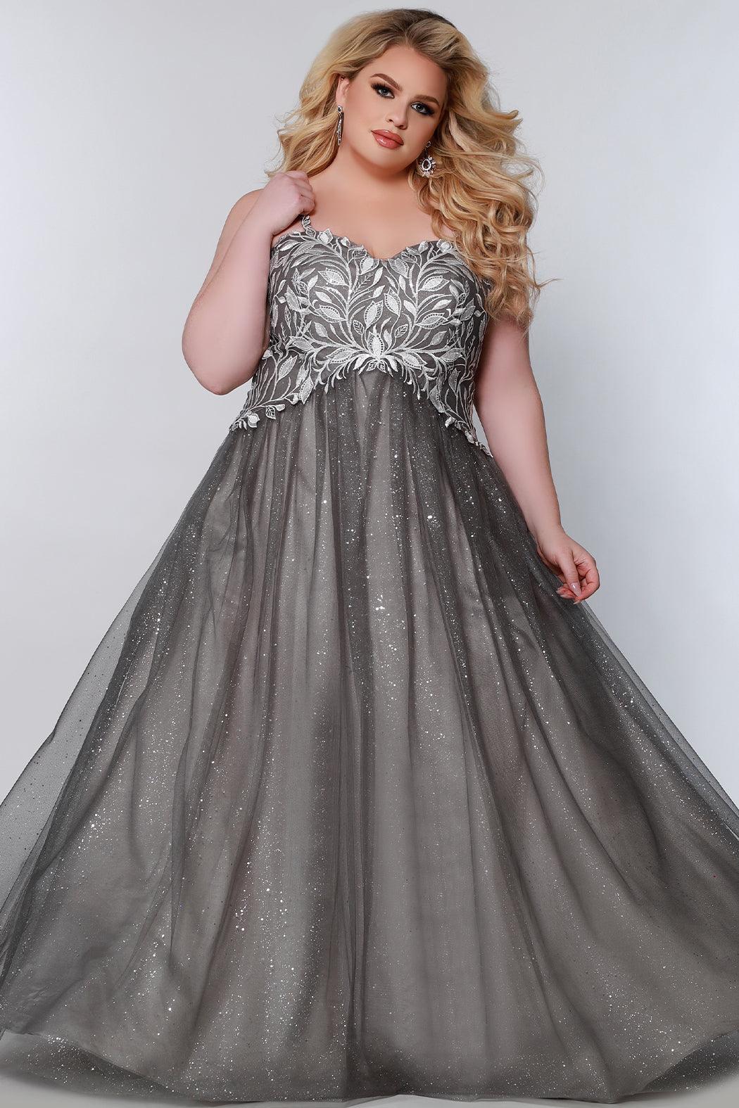 gray plus size dresses